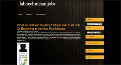 Desktop Screenshot of labtechnicianjobs.net